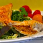 Pumpkin and Cashew Cheese Triangles