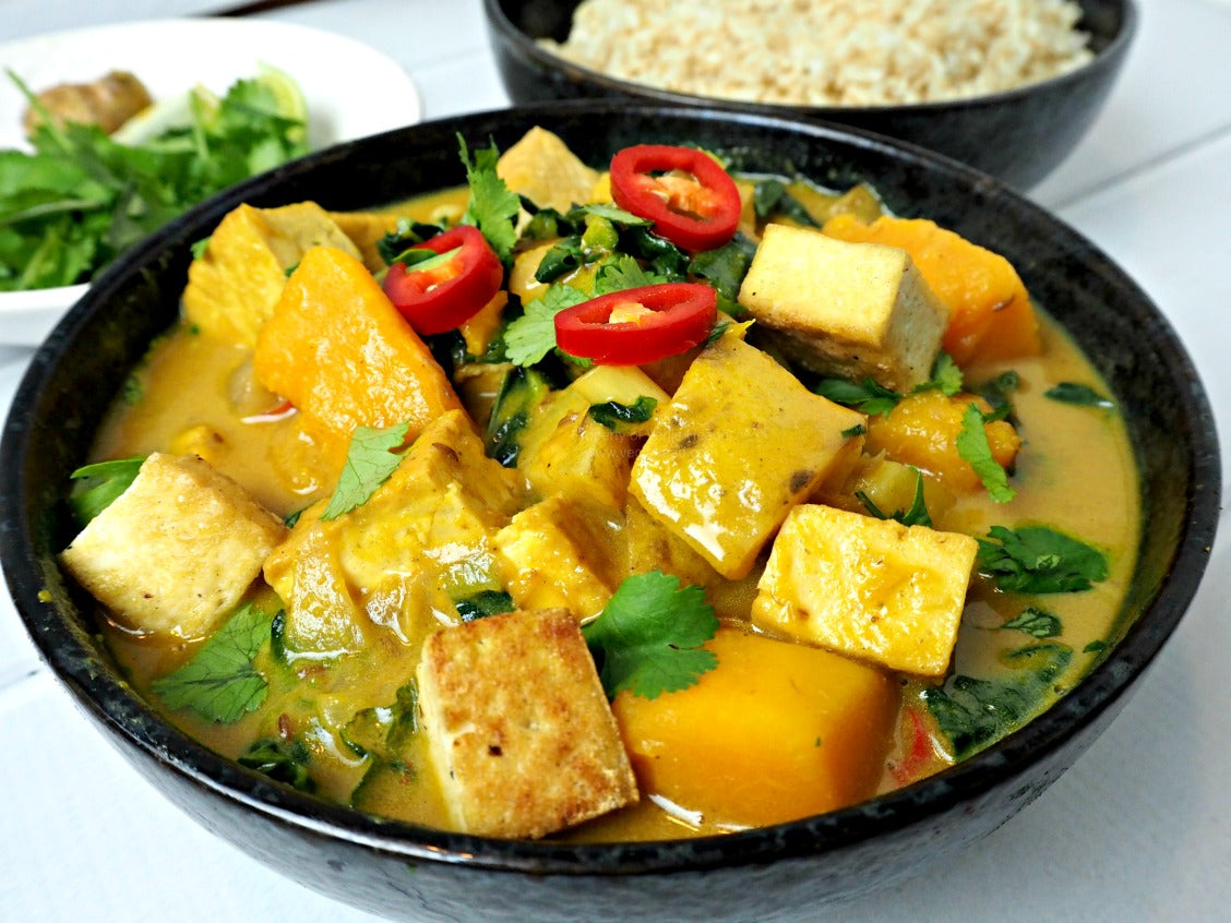 Tofu and Pumpkin Lemongrass Curry
