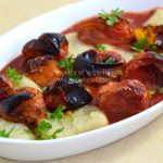 Baked Gnocchi with Blistered Cherry Tomato and Preserved Lemon Sauce