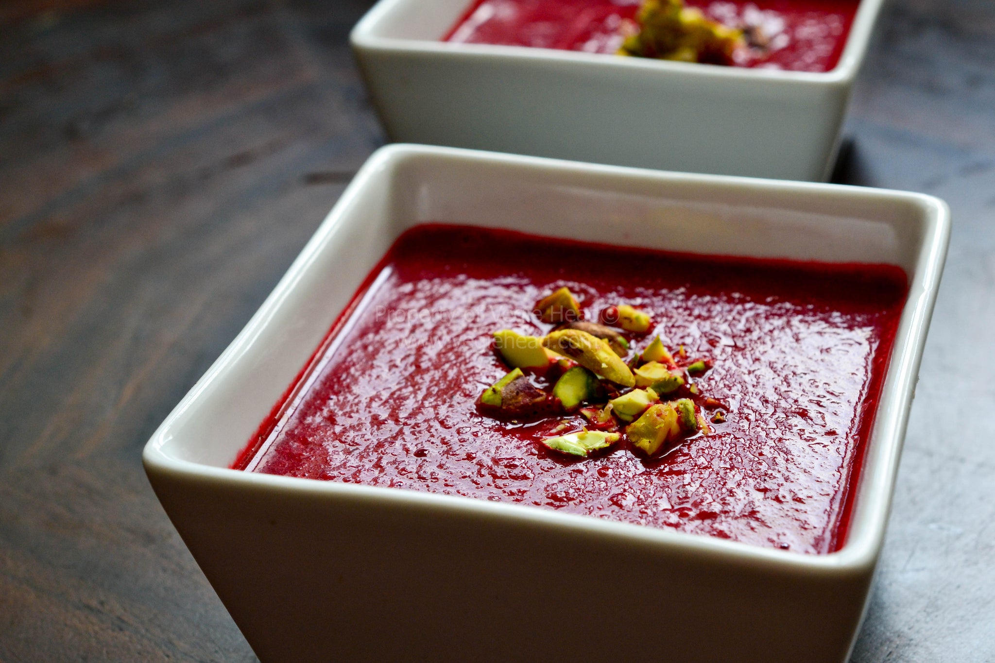 Roasted Creamy Beetroot Soup….