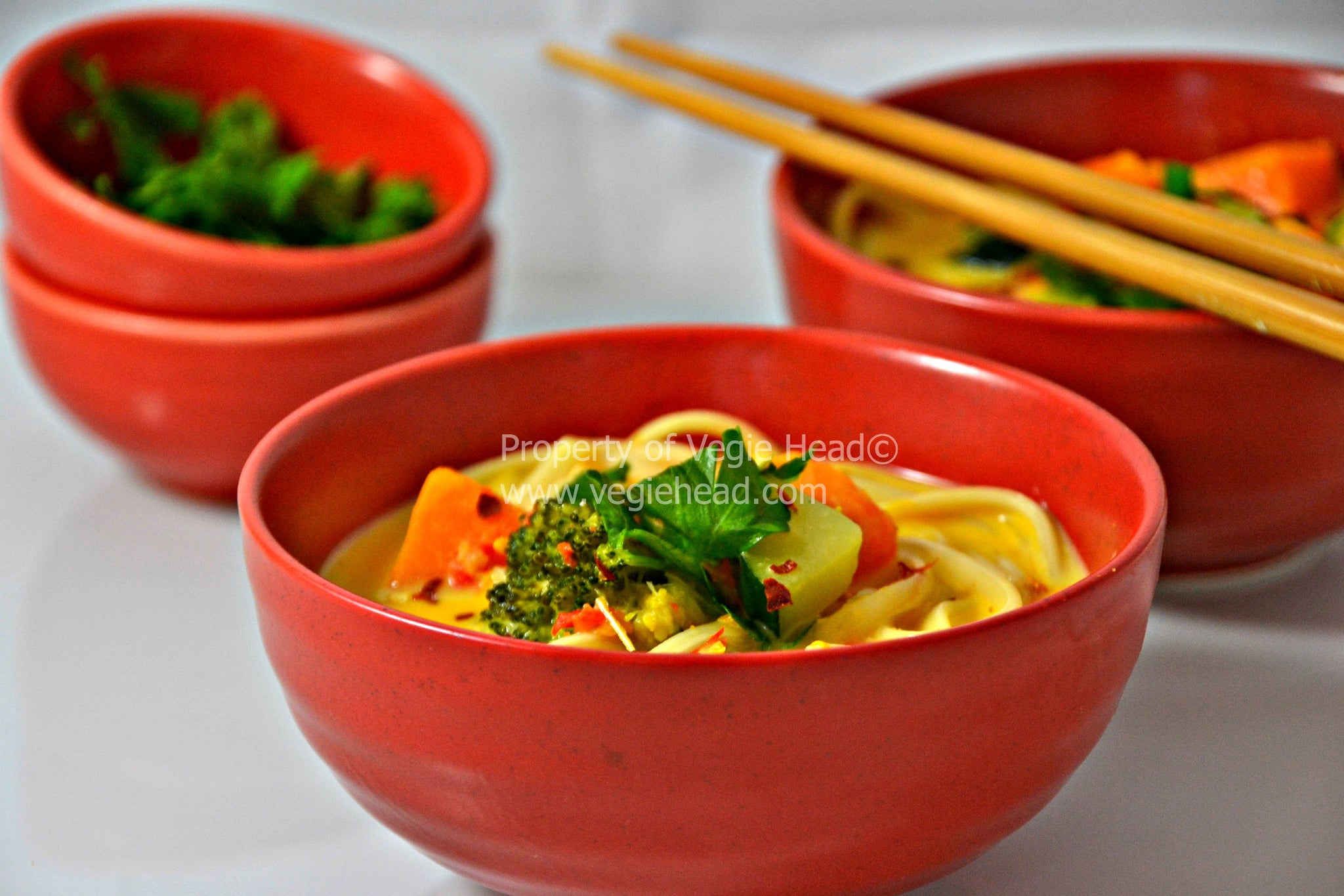 Vegetable Curry Laksa….