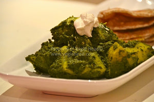 Saag Aloo.....Indian Spinach and Potatoes