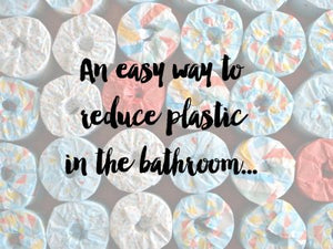 An Easy Way to Reduce Plastic in the Bathroom…