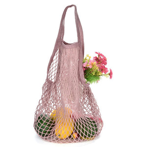 Reusable mesh shopping bag